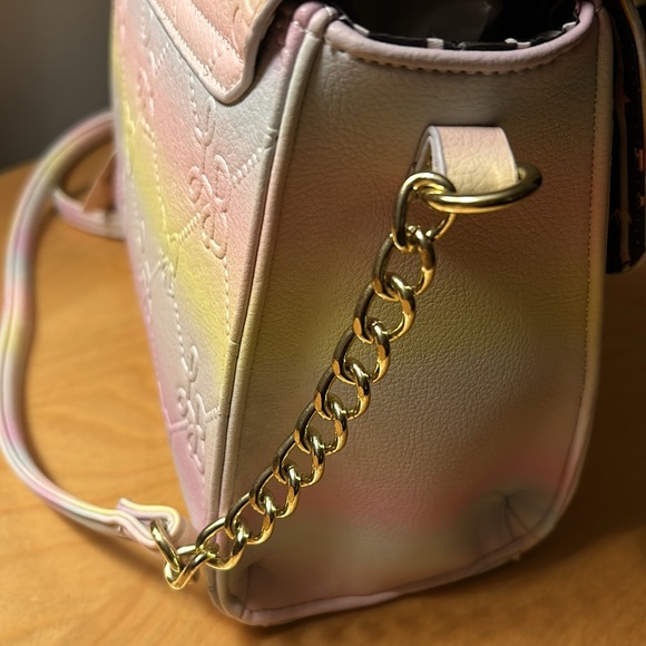 NWT Luv BETSEY JOHNSON Purse Crossbody Satchel Bag Addy Pastel LBADDY - Picture 11 of 16